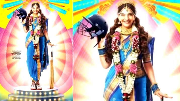 Sonam Kapoor in The Zoya Factor motion poster Sonam Kapoor in The Zoya Factor motion poster- India TV