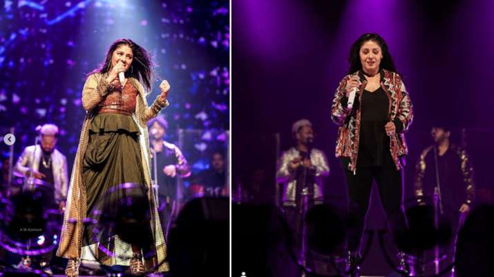 Sunidhi chauhan Sunidhi chauhan- India TV