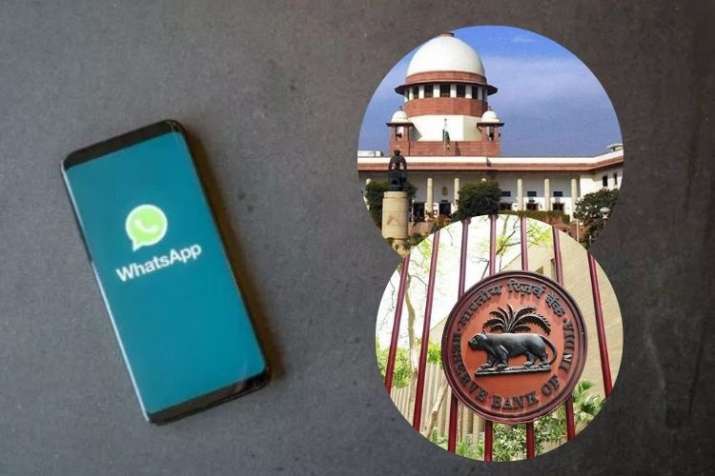 Supreme Court Gives RBI Six Weeks To Confirm WhatsApp Payments Data Localisation Supreme Court Gives RBI Six Weeks To Confirm WhatsApp Payments Data Localisation- India TV Paisa