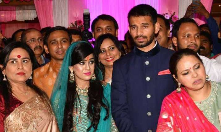 Tej Pratap and Aishwarya Rai (File Photo) Tej Pratap and Aishwarya Rai (File Photo)- India TV