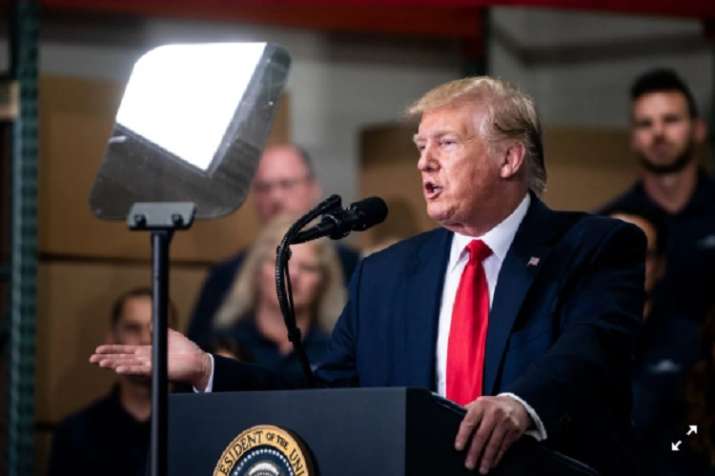 President Donald Trump says US to impose additional 10 per cent tariff on USD 300 bn in Chinese go President Donald Trump says US to impose additional 10 per cent tariff on USD 300 bn in Chinese go- India TV Paisa