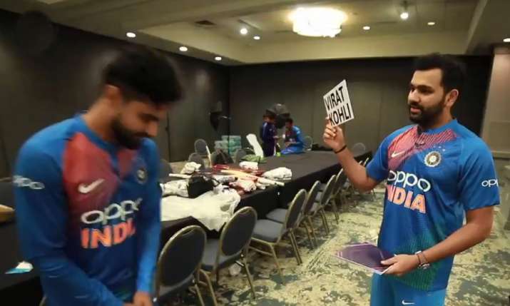 Rohit Sharma and Ravinder Jadeja Rohit Sharma and Ravinder Jadeja- India TV