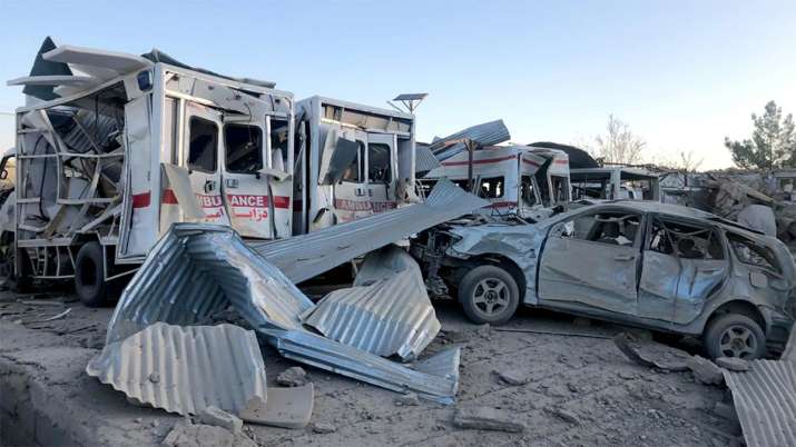 Taliban car bomb kills at least 20 in southern Afghanistan | AP Taliban car bomb kills at least 20 in southern Afghanistan | AP- India TV