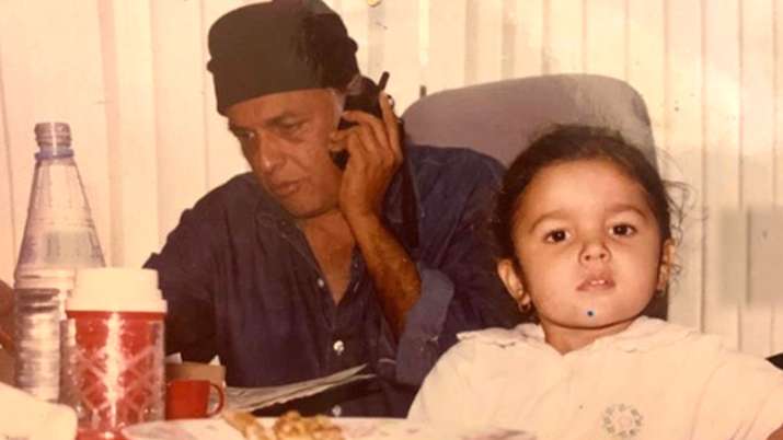 Mahesh Bhatt and Alia Bhatt Mahesh Bhatt and Alia Bhatt - India TV