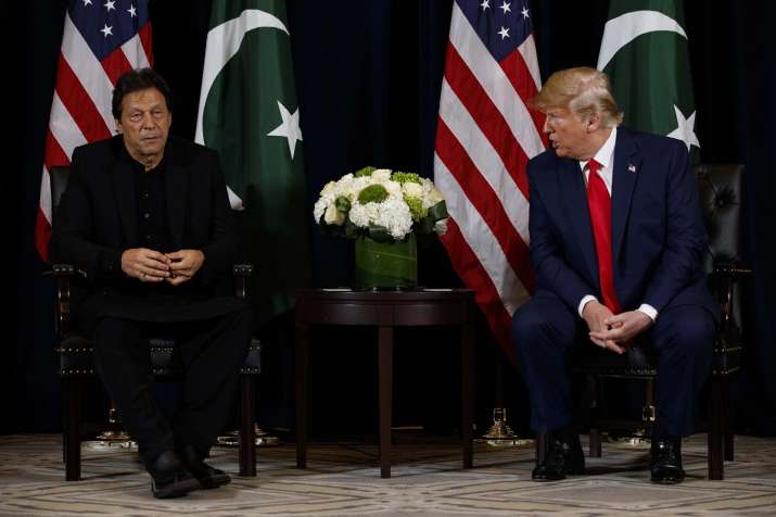 Donald Trump meets Imran Khan Donald Trump meets Imran Khan- India TV