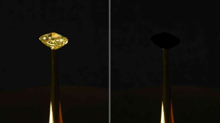 MIT engineers develop blackest black material to date | Image: R. Capanna, A. Berlato, and A. Pinato MIT engineers develop blackest black material to date | Image: R. Capanna, A. Berlato, and A. Pinato- India TV