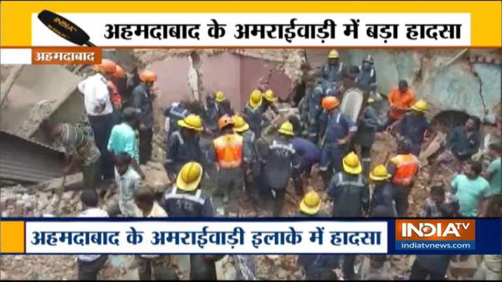 Building collapses in Amraiwadi Building collapses in Amraiwadi- India TV