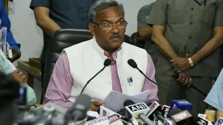 Uttarakhand CM Trivendra Singh Rawat Uttarakhand CM Trivendra Singh Rawat- India TV