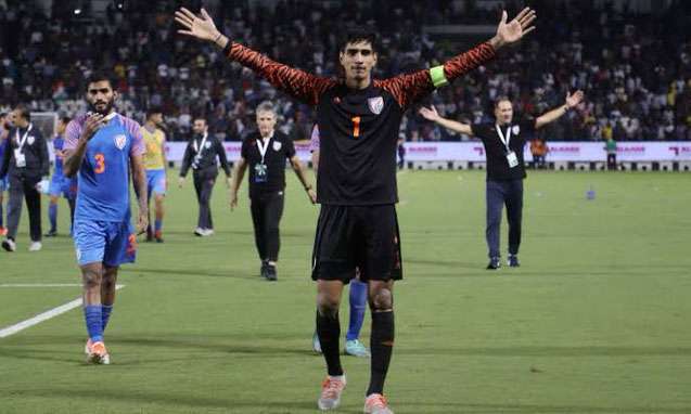 Gurpreet Singh, Captain Indian Football Team Gurpreet Singh, Captain Indian Football Team- India TV