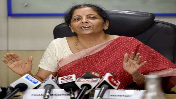 Finance Minister Nirmala Sitharaman addresses a press conference after meeting with the private sect Finance Minister Nirmala Sitharaman addresses a press conference after meeting with the private sect- India TV Paisa
