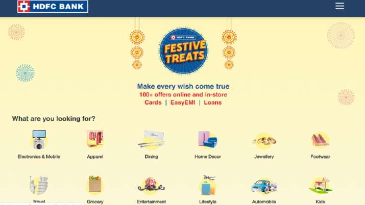 hdfc bank festive treats hdfc bank festive treats - India TV Paisa