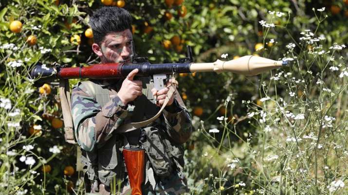 Hezbollah fires rockets into Israel from Lebanon, both exchange fire at border | AP Hezbollah fires rockets into Israel from Lebanon, both exchange fire at border | AP- India TV