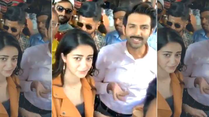 Kartik Aaryan and Ananya Pandey Kartik Aaryan and Ananya Pandey- India TV