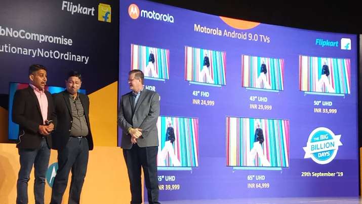 Motorola launches first smart TV in India, Moto e6s... Motorola launches first smart TV in India, Moto e6s...- India TV Paisa