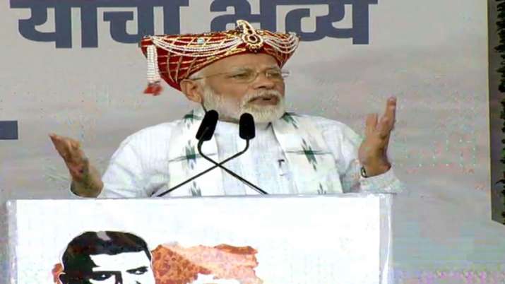 नासिक में गरजे पीएम... नासिक में गरजे पीएम...- India TV