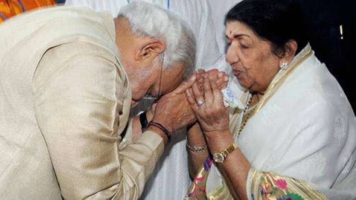 Your arrival had changed India''s image, says Lata to Modi | PTI File Your arrival had changed India''s image, says Lata to Modi | PTI File- India TV