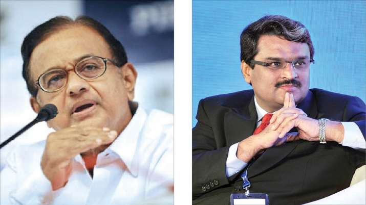 P Chidambaram and Jignesh Shah P Chidambaram and Jignesh Shah - India TV Paisa