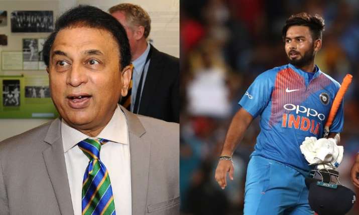 Sunil Gavaskar and Rishabh Pant Sunil Gavaskar and Rishabh Pant- India TV