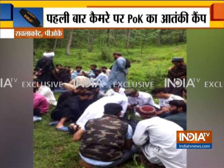 Images of terrorists gathering at training camp in PoK surfaced Images of terrorists gathering at training camp in PoK surfaced - India TV