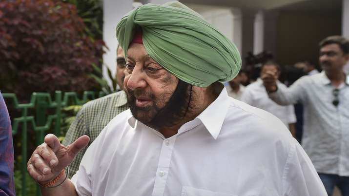 Punjab Chief Minister Amarinder Singh Punjab Chief Minister Amarinder Singh- India TV