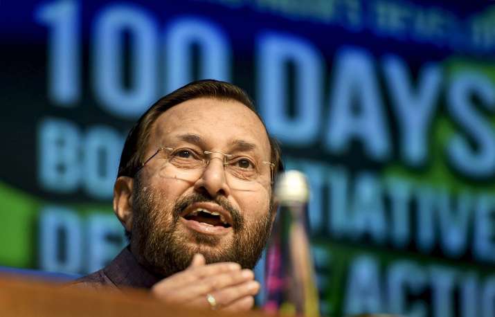 Union Minister Prakash Javadekar Union Minister Prakash Javadekar - India TV