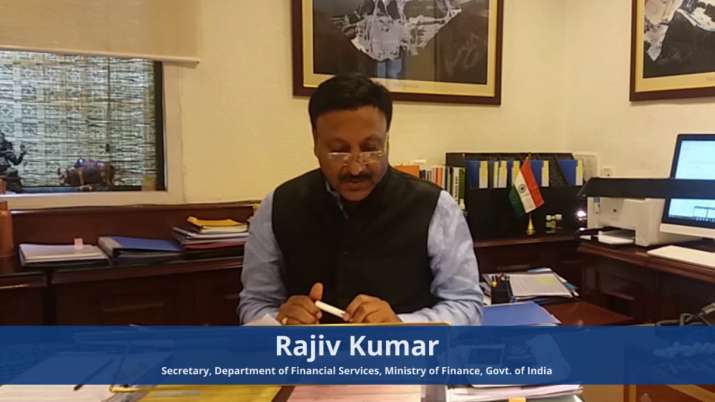 Rajiv Kumar, secretary, department of financial services Rajiv Kumar, secretary, department of financial services- India TV Paisa