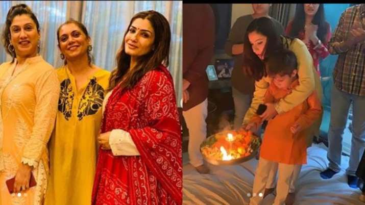 Raveena tandon Raveena tandon- India TV