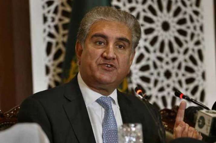 Pakistan Foreign Minister Shah Mehmood Qureshi Pakistan Foreign Minister Shah Mehmood Qureshi- India TV