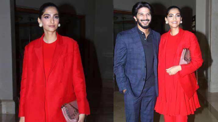 Sonam Kapoor and Dulquer Salman Sonam Kapoor and Dulquer Salman- India TV