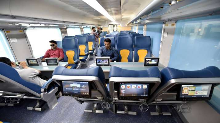Free rail travel insurance of Rs 25 lakh each for passengers on board Del-Lucknow Tejas Free rail travel insurance of Rs 25 lakh each for passengers on board Del-Lucknow Tejas- India TV Paisa