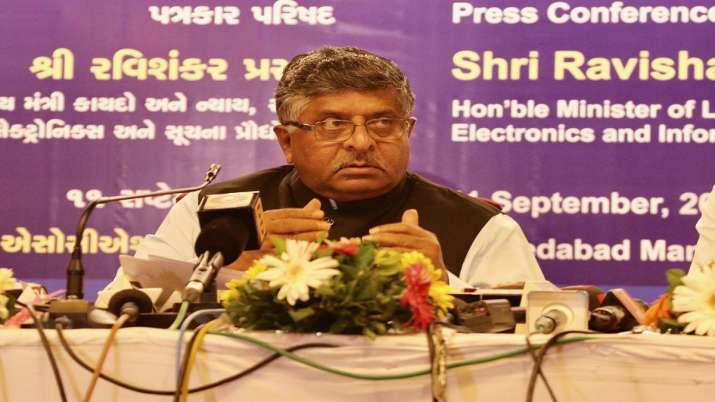 Union Minister Ravi Shankar Prasad Union Minister Ravi Shankar Prasad- India TV Paisa