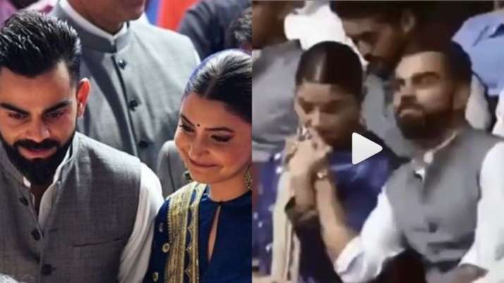 Virat kohli and anushka sharma Virat kohli and anushka sharma- India TV