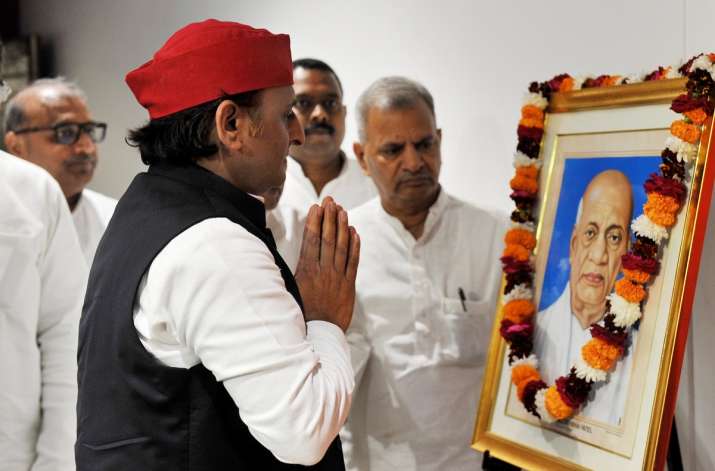 Akhilesh Yadav Sardar Patel Akhilesh Yadav Sardar Patel- India TV