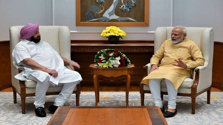 Captain Amrinder Singh invites PM Modi and Former PM Manmohan Singh for Opening of Kartarpur Corrido Captain Amrinder Singh invites PM Modi and Former PM Manmohan Singh for Opening of Kartarpur Corrido- India TV