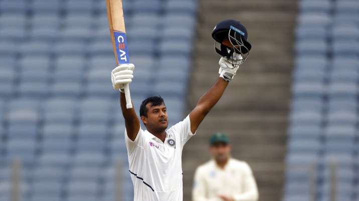 Mayank Agarwal Century Against South Africa In 2nd Test AT Pune Break Sachin Tendulkar Record - द.अफ Mayank Agarwal Century Against South Africa In 2nd Test AT Pune Break Sachin Tendulkar Record - द.अफ- India TV