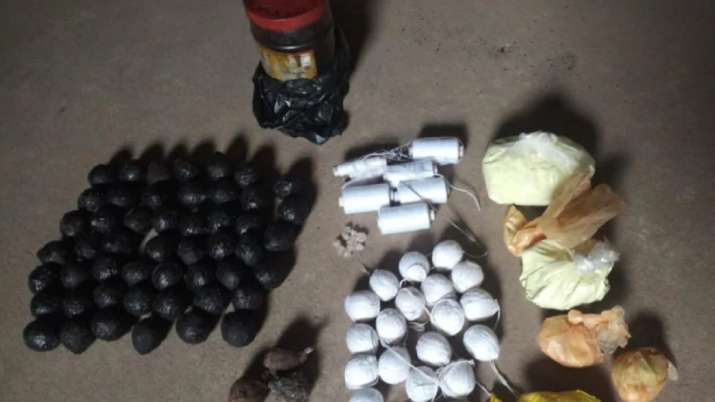 69 bombs and raw material recovered 69 bombs and raw material recovered- India TV