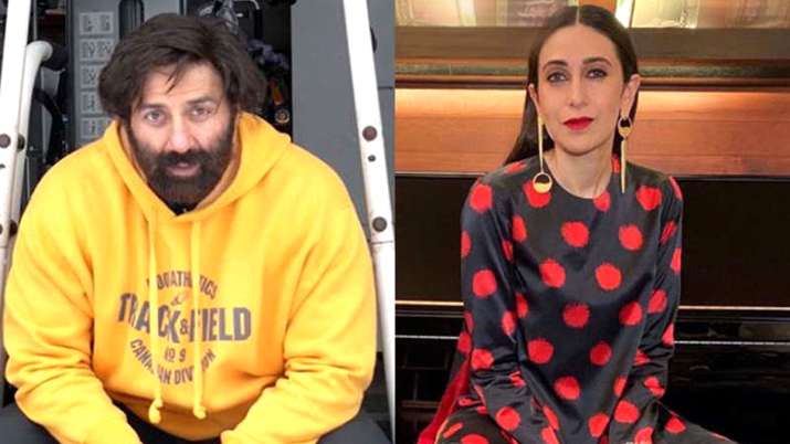 Sunny Deol and Karisma Kapoor Sunny Deol and Karisma Kapoor- India TV