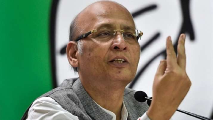 Congress leader Abhishek Singhvi Congress leader Abhishek Singhvi- India TV
