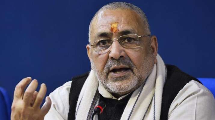 Next assembly election in Bihar will be fought under Nitish Kumar's leadership, says Giriraj Singh Next assembly election in Bihar will be fought under Nitish Kumar's leadership, says Giriraj Singh- India TV
