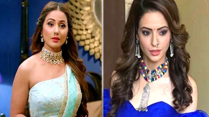 Hina Khan and Aamna Sharif As Komolika Hina Khan and Aamna Sharif As Komolika- India TV