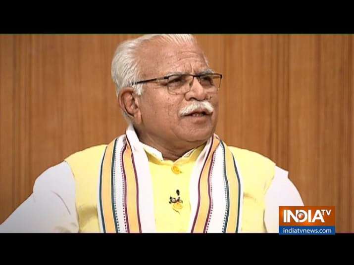 Will also become Chief Minister of Haryana for 3rd term says Manohar Lal Khattar in Aap Ki Adalat Will also become Chief Minister of Haryana for 3rd term says Manohar Lal Khattar in Aap Ki Adalat- India TV