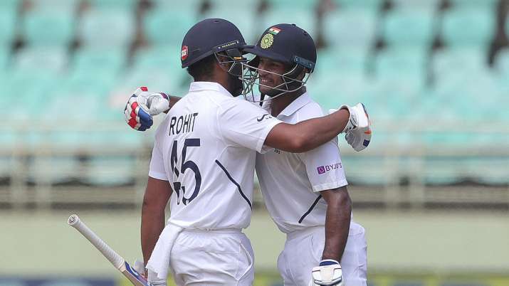 Rohit Sharma and Mayank Agarwal Rohit Sharma and Mayank Agarwal- India TV