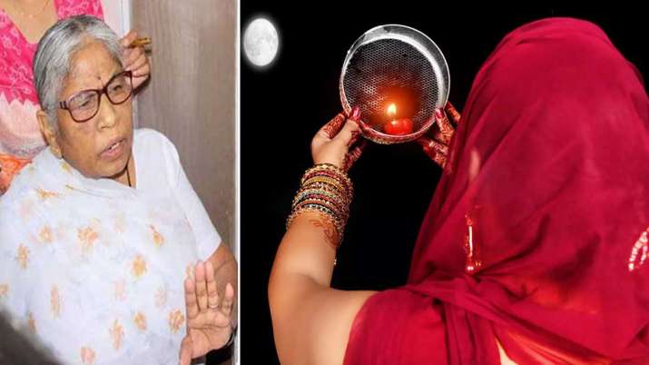 former minister kusum mahdele tweet on karwa chauth former minister kusum mahdele tweet on karwa chauth- India TV