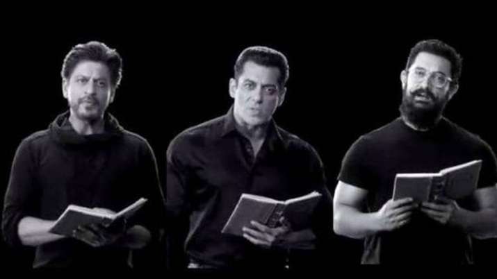 शाहरुख खान, सलमान खान और आमिर खान शाहरुख खान, सलमान खान और आमिर खान- India TV