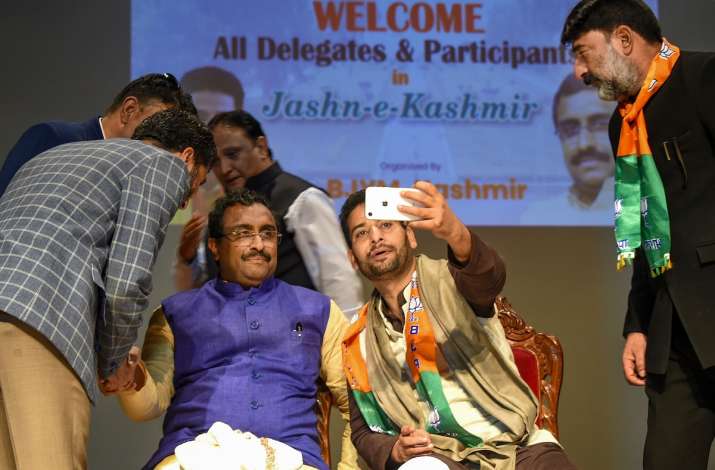 BJP National General Secretary Ram Madhav BJP National General Secretary Ram Madhav- India TV