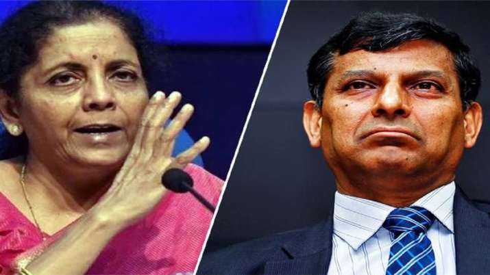 Nirmala Sitharaman vs Raghuram Rajan Nirmala Sitharaman vs Raghuram Rajan - India TV Paisa