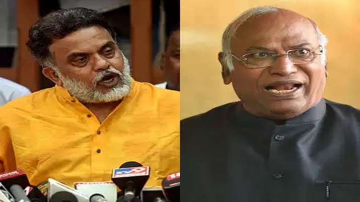 Sanjay Nirupam again targets Mallikarjun Kharge by saying atheist Sanjay Nirupam again targets Mallikarjun Kharge by saying atheist- India TV