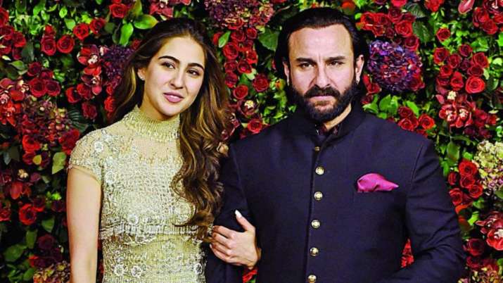Sara ali khan and Saif ali khan Sara ali khan and Saif ali khan- India TV