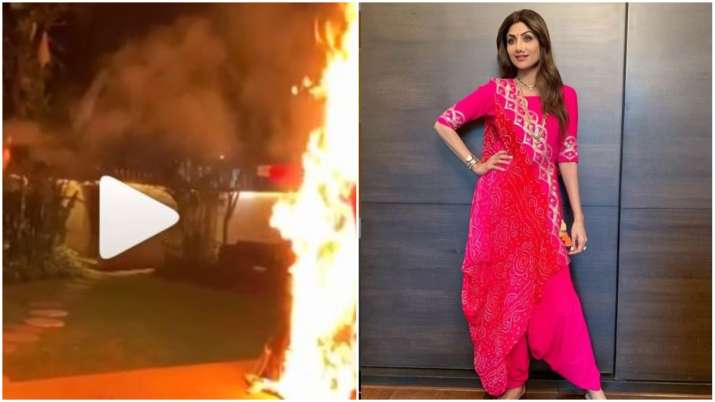 shilpa shetty dussehra Celebration shilpa shetty dussehra Celebration- India TV