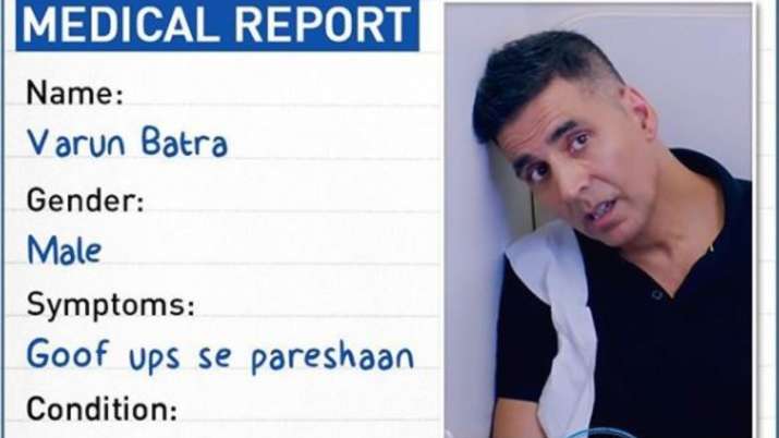 akshay kumar medical report from good newwz akshay kumar medical report from good newwz- India TV